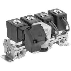 VVX, Energy Saving Type, Manifold Base for 2 Port Solenoid Valve for Water and Oil