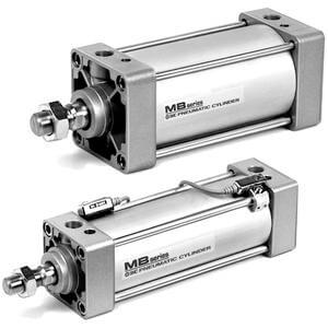 M(D)BQ, Air Cylinder, Low Friction, Single Rod