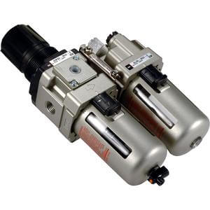 AC10A-40A, Modular Type, Filter Regulator, Lubricator