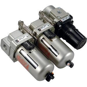AC20C-40C, Modular Type, Filter/Regulator/Mist Separator