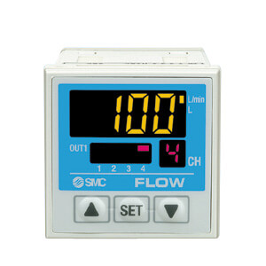 PF2*20, Digital Flow Switch for 4-Channel Flow Monitor, Remote Type Display Unit