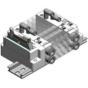 SS5J2-P, Plug-in Manifold, Flat Ribbon Cable Kit