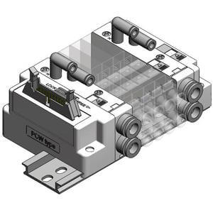 SS5J2-J, Plug-in Manifold, PC Wiring (20P)