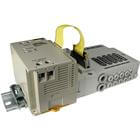 SS5Y3-45S3, 3000 Series, Stacking Manifold, DIN Rail Mount, Omron G71 Serial Unit