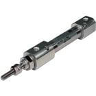 C(D)J2Z, Air Cylinder, Double, Acting, Single Rod, Built-in Speed Control