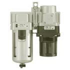 ACG20B~40B (FR), Air Filter, Regulator w/Built-in Pressure Gauge