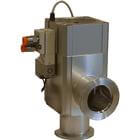 XLDV, Aluminum High Vacuum Angle Valves, Air Operated w/Solenoid Valve