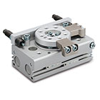 MSQ, Rotary Table, Rack & Pinion, External Shock Absorber
