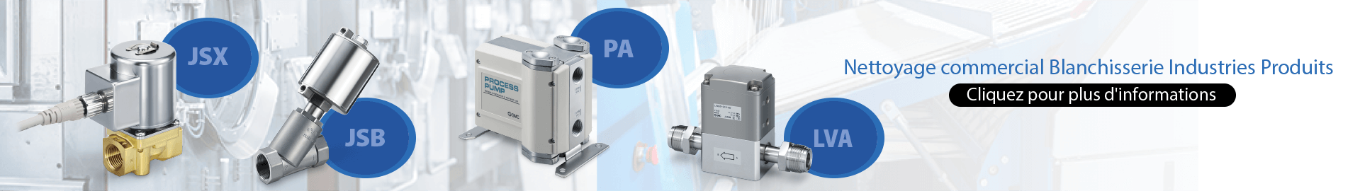 Industries de nettoyage commercial et de blanchisserie