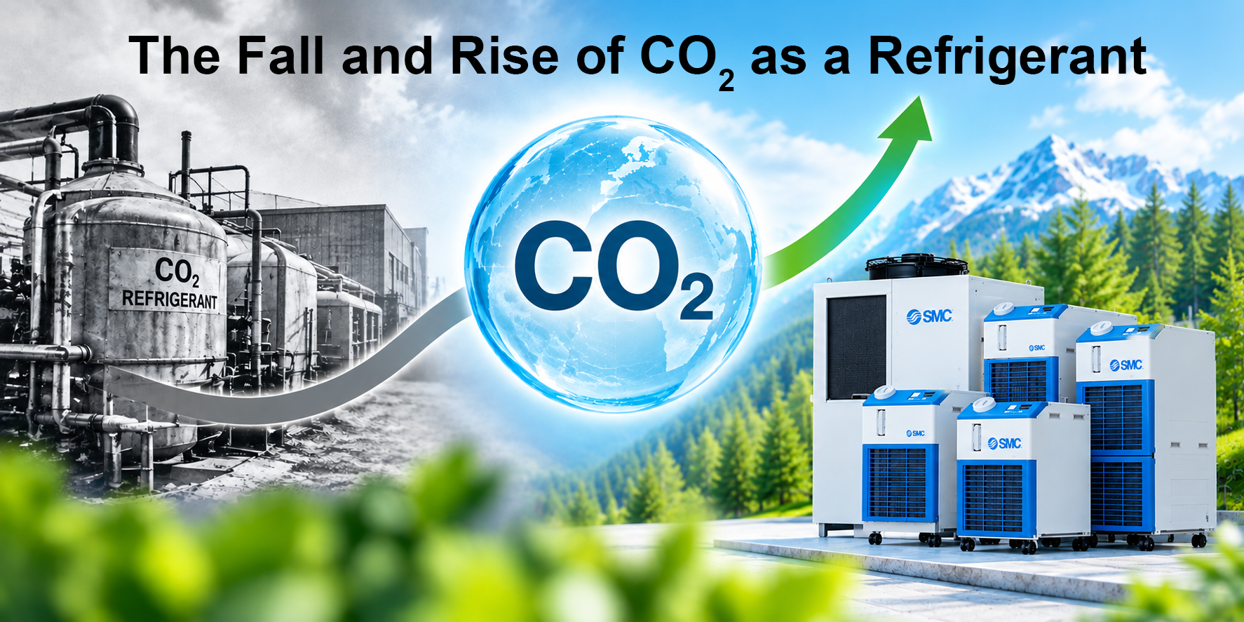 The Fall and Rise of CO2 as a Refrigerant