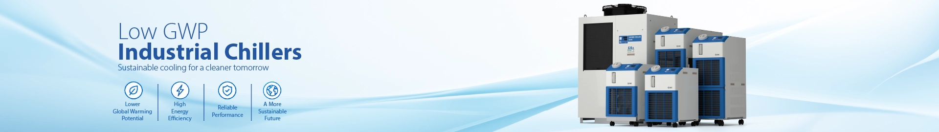 Low GWP Industrial Chillers