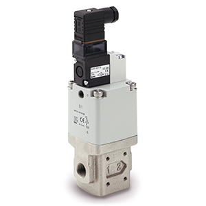 SGH, 2-Port Coolant Valve, External Pilot Solenoid