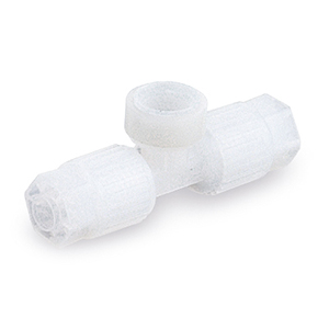 LQ1-E-R High Purity Fluoropolymer Fitting, Tubing Extension, Union Elbow Reducing