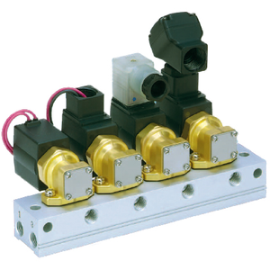 VX3*, Direct Operated 3 Port Solenoid Valve for Manifold