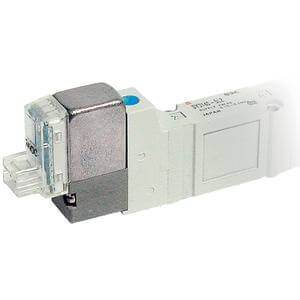 10-SY**40, 5 Port Valve for Types 41P & 42P Manifolds, Clean Series