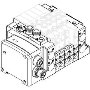 Manifold for EX500, Top Ported, SS5Y5-12S