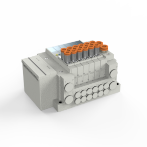 SMC Manifold for EX120 Fieldbus System, Top Ported, SS5Y3-12S3