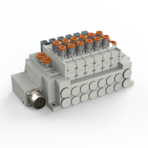 Manifold for Circular Connector, Top Ported, SS5Y7-12M