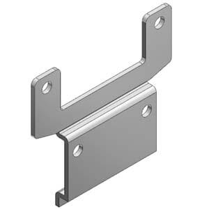 F bracket. Sx5000-16-1a. Кронштейн sx171124. SMC sx5000-16-1a. Монтажный элемент элемент 4*50*280.