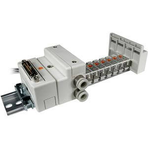 SMC SS5Q14-F, 1000 Series Plug Lead Manifold, D-sub Connector Kit