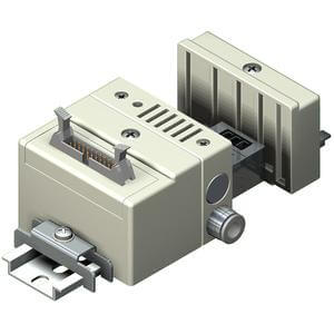 SMC SS5Q14-J, 1000 Series Plug Lead Manifold, Flat Ribbon Cable (20P) Kit