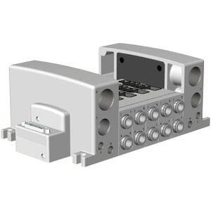 VV5QC41-**FD*, Base Mounted, Plug-in Unit, D-Sub Connector