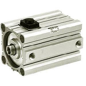 SMC C(D)BQ2, Compact Cylinder, Double Acting, Single Rod, End Lock