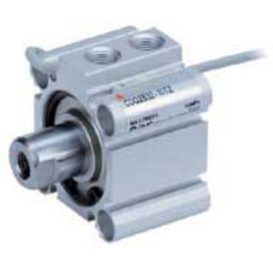 C(D)Q2, kompakts cilindrs, vienpusējas darbības, ar vienu stieni w/automātiskais slēdzis Mounting Groove