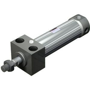 C(D)76R, Air Cylinder, Direct Mounting, Double Acting, Single Rod