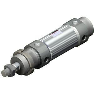 C76-XB7, Air Cylinder, Double Acting, Single Rod, Low Temperature
