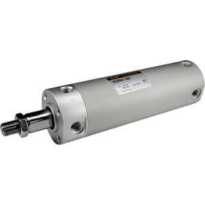 NC(D)GK, High Speed/Precision Cylinder, Non-Rotating, Double Acting, Single Rod