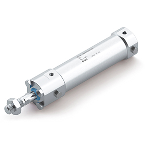 HF2A-CG5, Stainless Steel Cylinder Non-adjustable Air Cushion Type