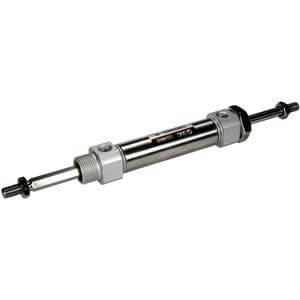 C(D)M2KW-Z, Air Cylinder, Non-rotating, Double Acting, Double Rod