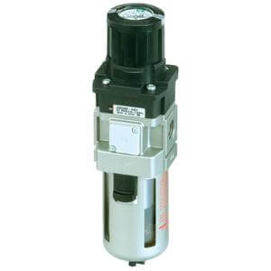 SMC AWG20~40, Filter Regulator w/Built-in Pressure Gauge