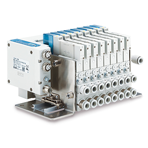 SMC ZKJ, Vacuum Unit, Single Unit Type Vacuum Generator with Valve and Energy Saving Function