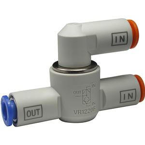 VR12*0F, Shuttle Valve with One-touch Fitting Series