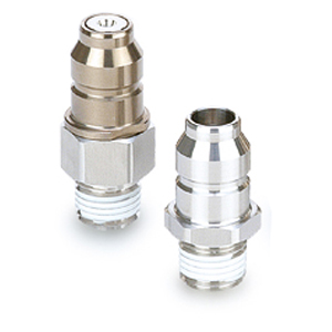 KKA*P-*M, S-Couplers, Stainless Steel, ārējā vītne
