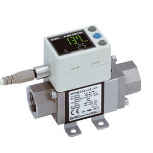 PF3W7, digitālais plūsmas slēdzis for Water, 3-Colour Display, Integrated display