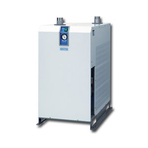 SMC IDFA*E, Refrigerated Air Dryer, Sizes 3~15, Standard Inlet Air Temperature, for Use in Europe, Asia, and Oceania