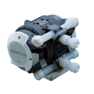 SMC PAF5000-S, Process Pump: Automatically Operated Type, Air Operated Type, With Nut