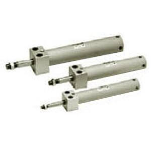 C(D)G1KR-Z, Air Cylinder, Non-rotating, Double Acting, Single Rod, Direct Mount
