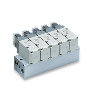 VV3P3, 300 Series, 3 port solenoid valve manifold