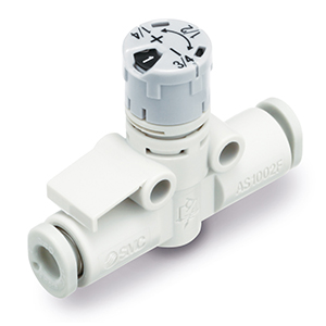With kompakts Indicator, In-line – AS*2FS-A