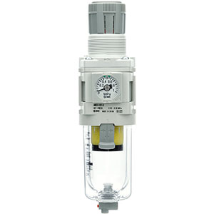 SMC AWM-D, Mist Separator with Regulator, Modular