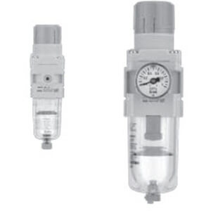 SMC AW20(*)-B to AW60(*)-B, Filter Regulator & Filter Regulator w/Backflow Function