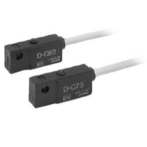 D-C73/C76/C80, Reed Switch, Band Mounting, Grommet