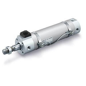 C(D)BG1*N/A-Z1, Air Cylinder, Double Acting, Single Rod, End Lock