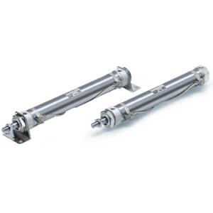 C(D)M2W-Z, Air Cylinder, Double Acting, Double Rod