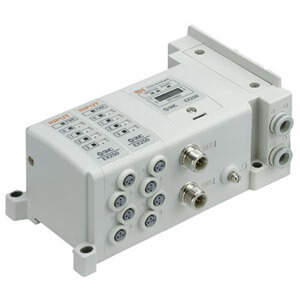 SS5Y5-10/11S, 5000 Series Manifold for Series EX250 Integrated (I/O) Serial Transmission System (IP67)