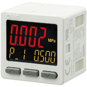 25A-ISE20A, Digital Pressure Sensor, 3 Screen 2 Output with Analog, Secondary Battery